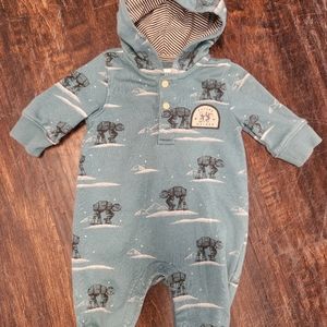 Star Wars Gap hooded romper